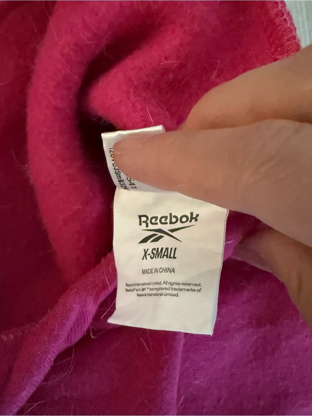 Reebok keep your